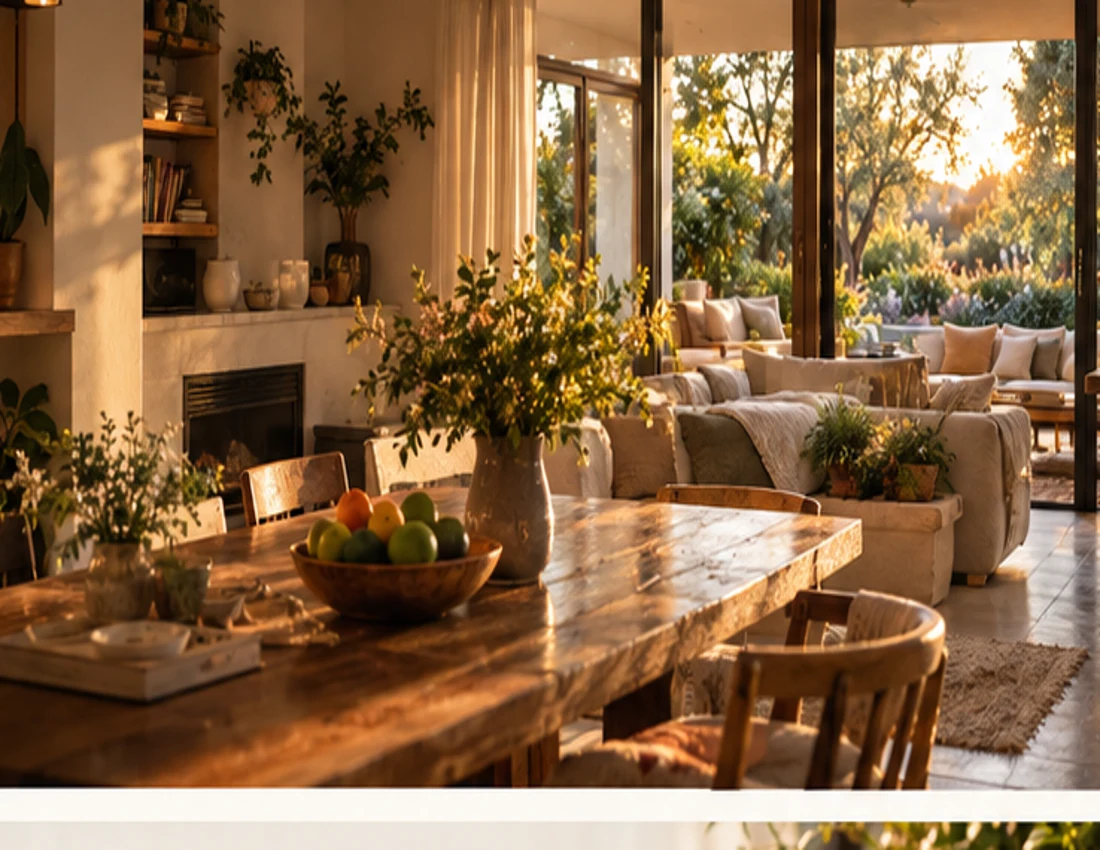 Sunlit family living space that evokes warmth and belonging